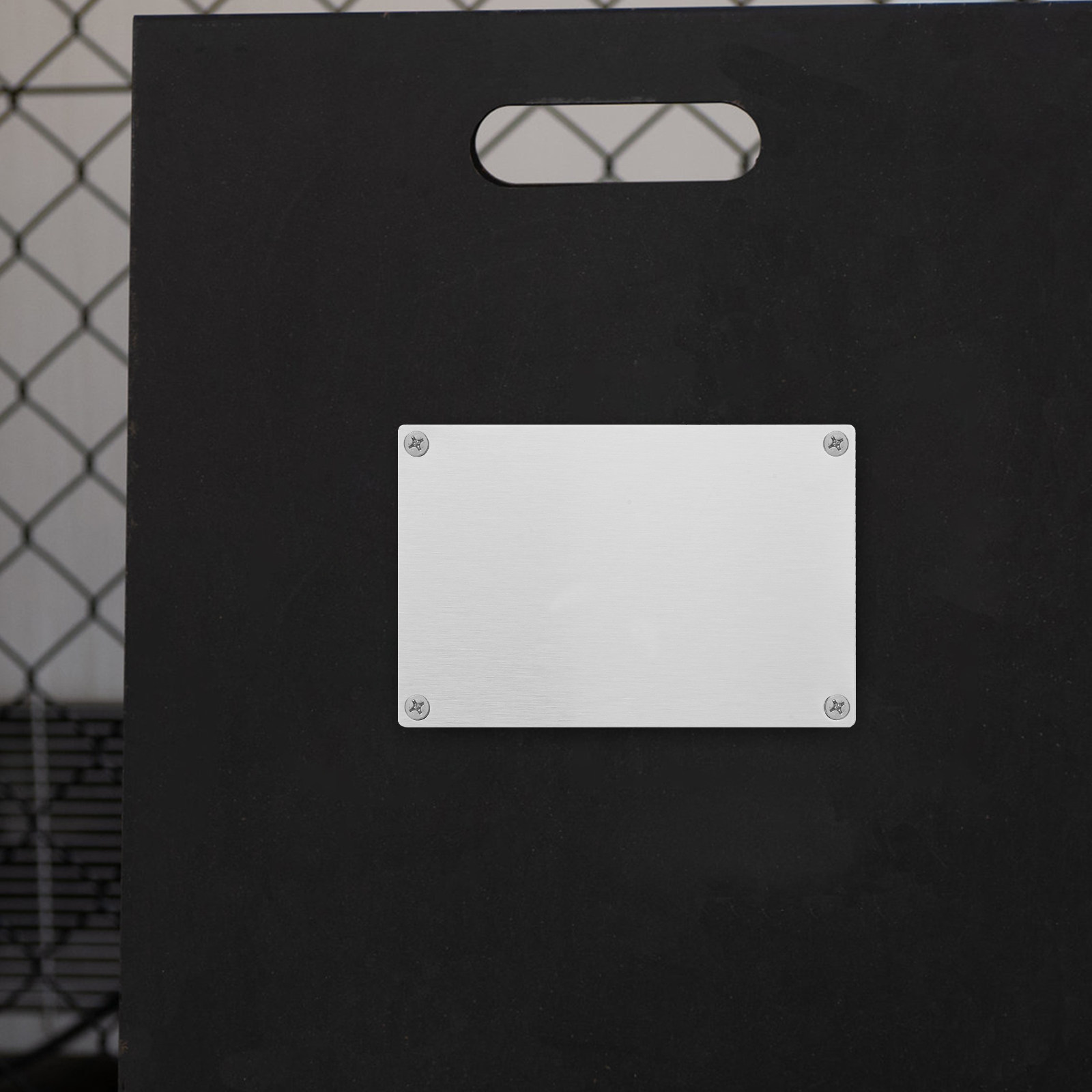 Yard Sign Blank - 5Pcs Blank Stainless Steel Sign Plates