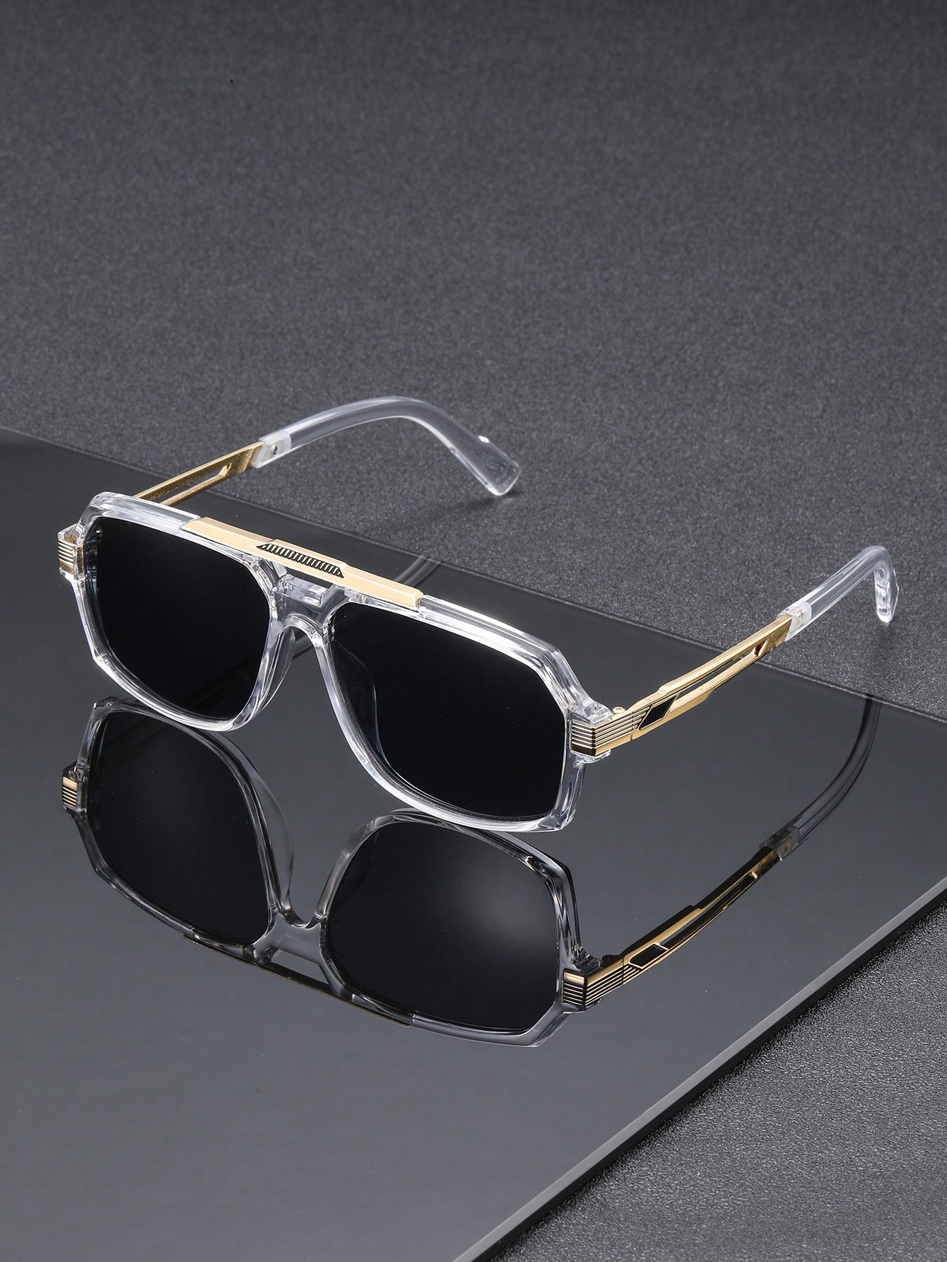 1 pair of men's T transparent  - đánh giá và giá Metal Photo Panel