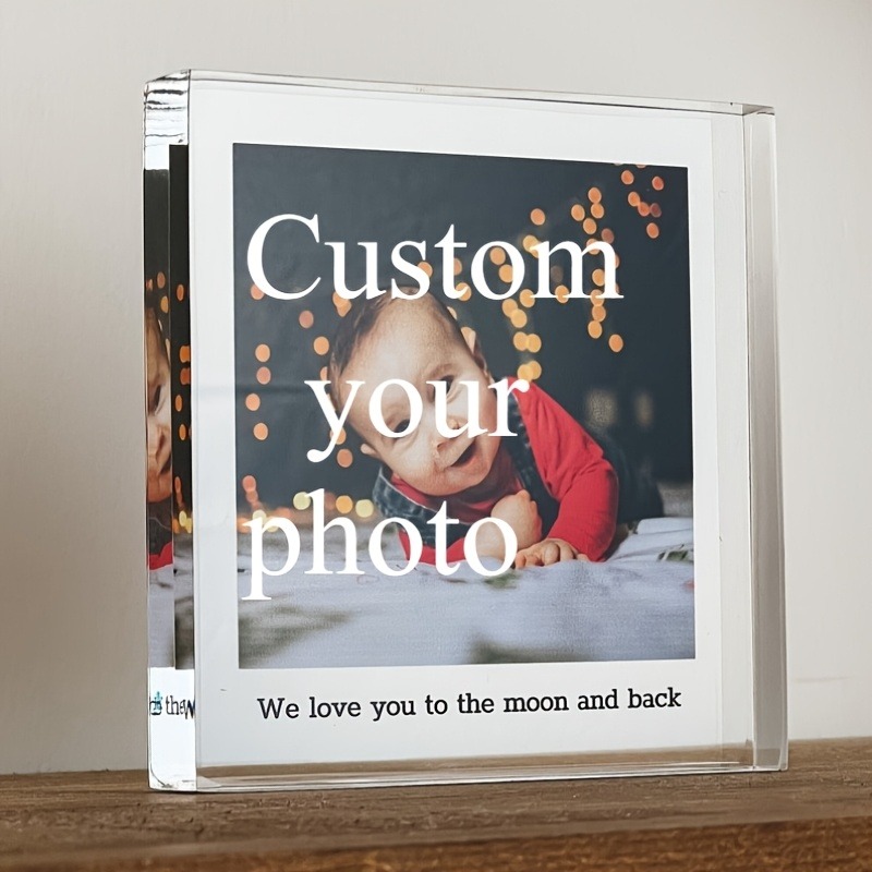 Custom Personal 2D Flat Acryli - đánh giá và giá Photo Acrylic Block