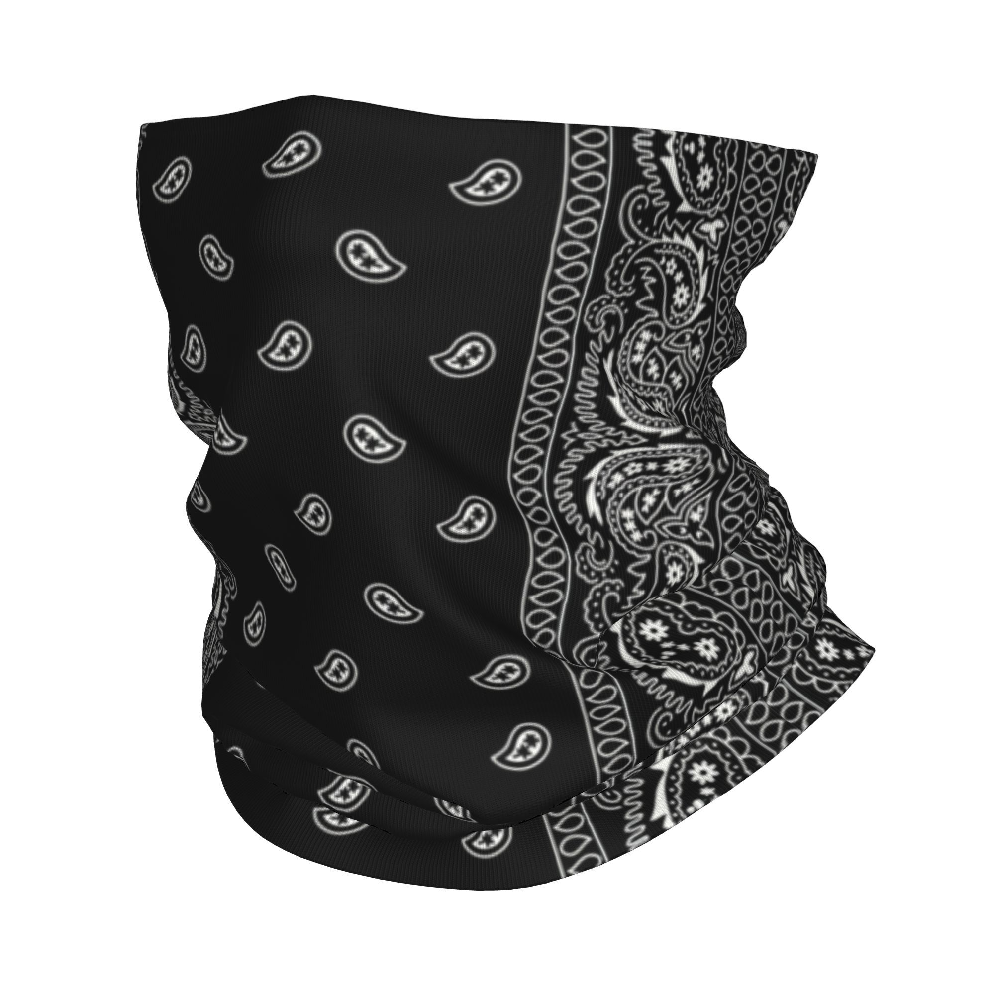 Custom Black And White Paisley - đánh giá và giá Bandana Blank White