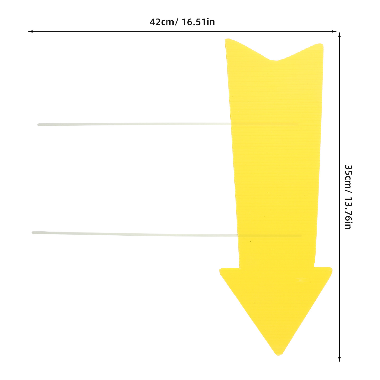 10Pcs Blank Arrow Yard Signs Y - đánh giá và giá Yard Sign Blank
