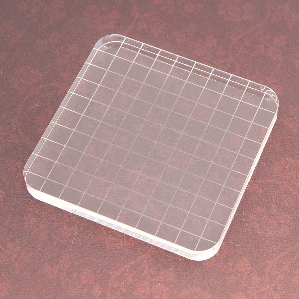 Clear Acrylic Stamp Block Use  - đánh giá và giá Photo Acrylic Block