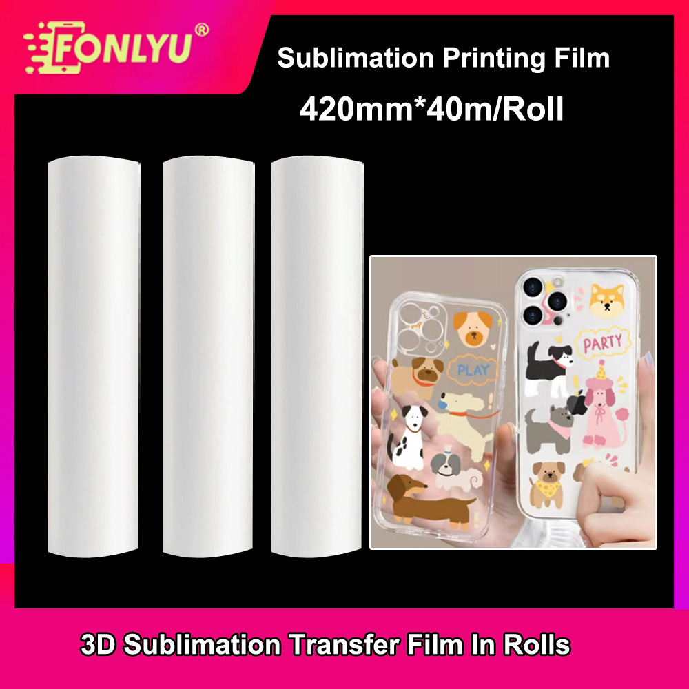 FONLYU 420mm*40mm Roll 3D Subl - đánh giá và giá Phone Case Blank Print