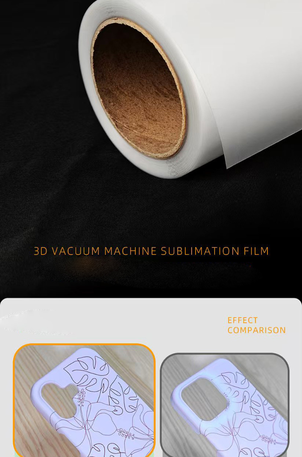 FONLYU 420mm*40mm Roll 3D Subl - đánh giá và giá Phone Case Blank Print
