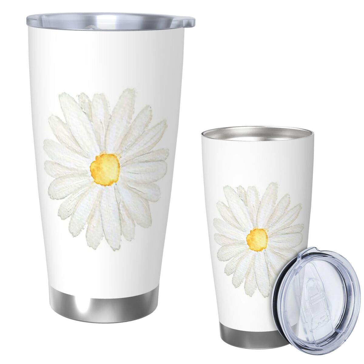 Hand Painted One Little White  - đánh giá và giá Tumbler 20Oz White