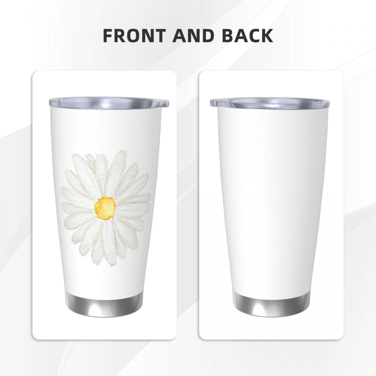Hand Painted One Little White  - đánh giá và giá Tumbler 20Oz White
