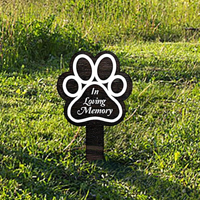 Dog Grave Marker Dog Cemetery  - đánh giá và giá Yard Sign Blank