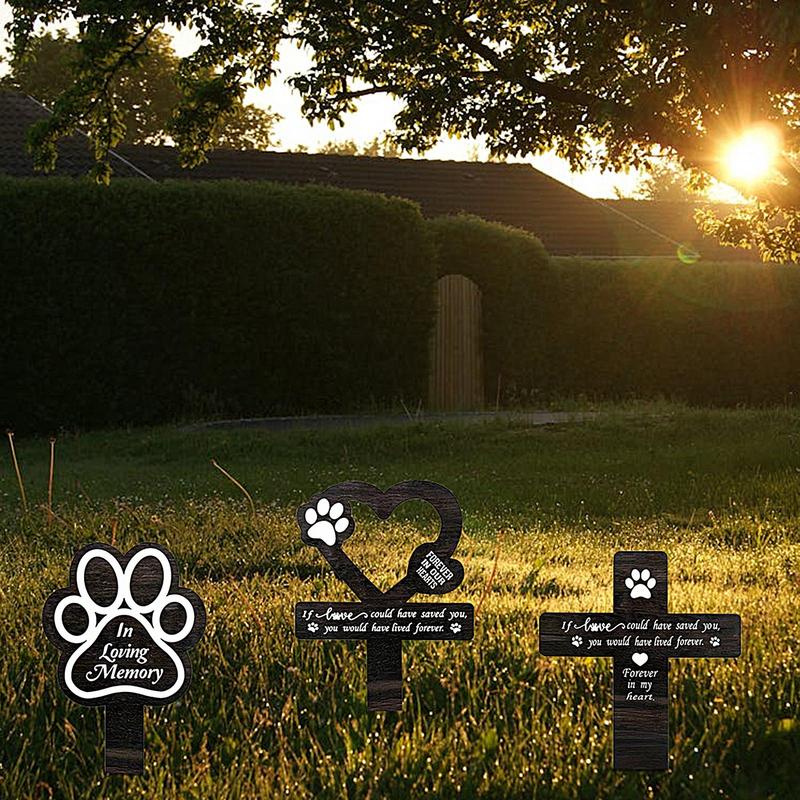 Dog Grave Marker Dog Cemetery  - đánh giá và giá Yard Sign Blank