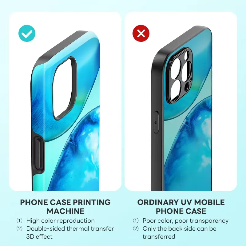 Heat Transfer Machine for Subl - đánh giá và giá Phone Case Blank Print