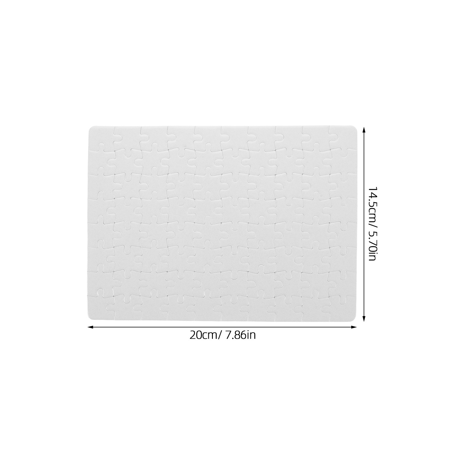 4Sheets White Jigsaw Puzzle Bl - đánh giá và giá Puzzle Blank White