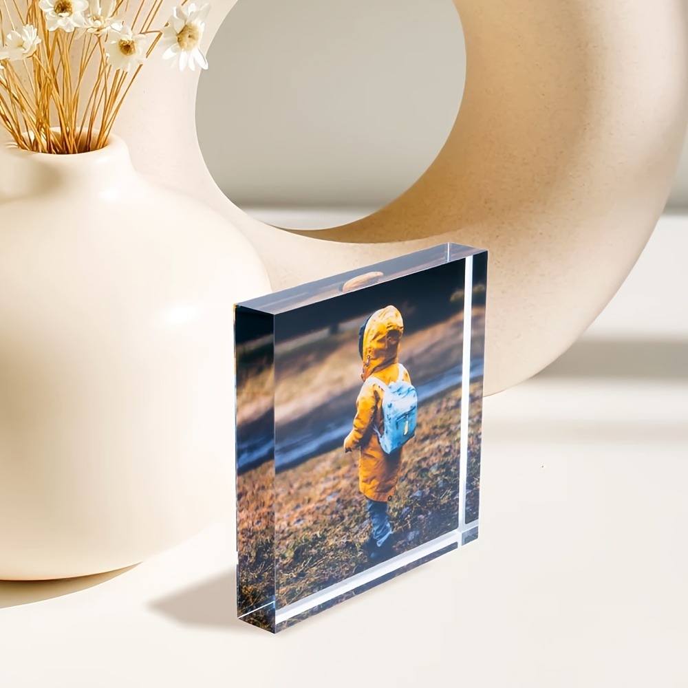Personalized 3D Acrylic Photo  - đánh giá và giá Photo Acrylic Block