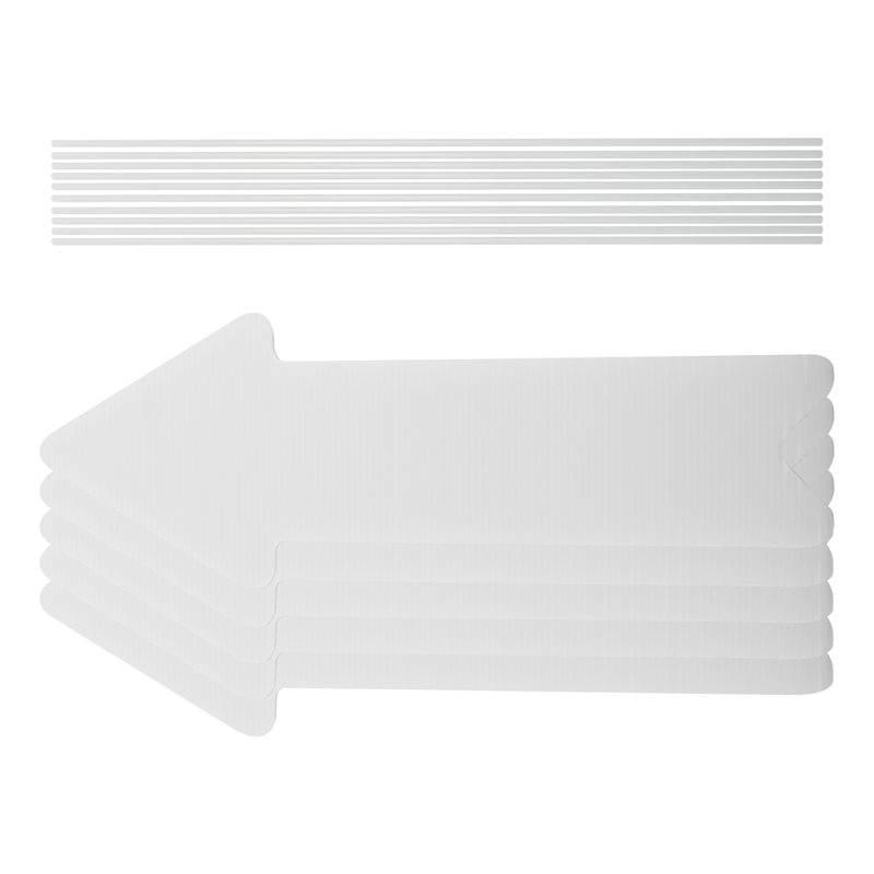 5 Pack White Blank Wedding Dir - đánh giá và giá Yard Sign Blank