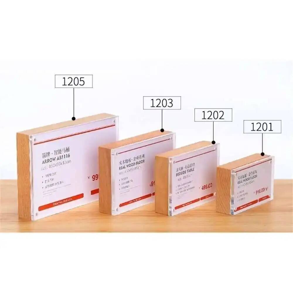 Desk Price Card Display Magnet - đánh giá và giá Photo Acrylic Block