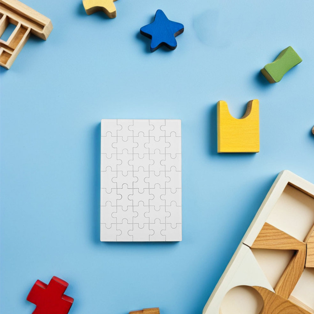 12Pcs Blank Sublimation Puzzle - đánh giá và giá Puzzle Blank White