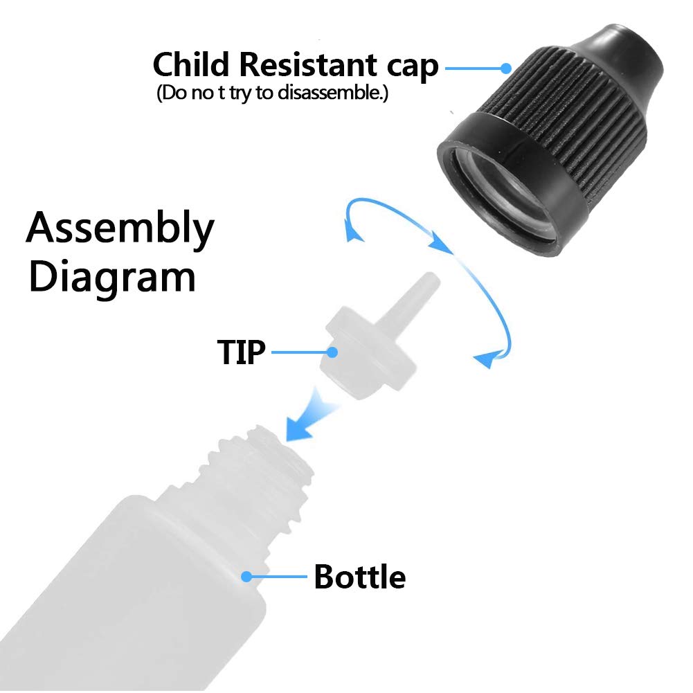 5Pcs 3ml-120ml LDPE Empty Plas - đánh giá và giá Water Bottle Blank