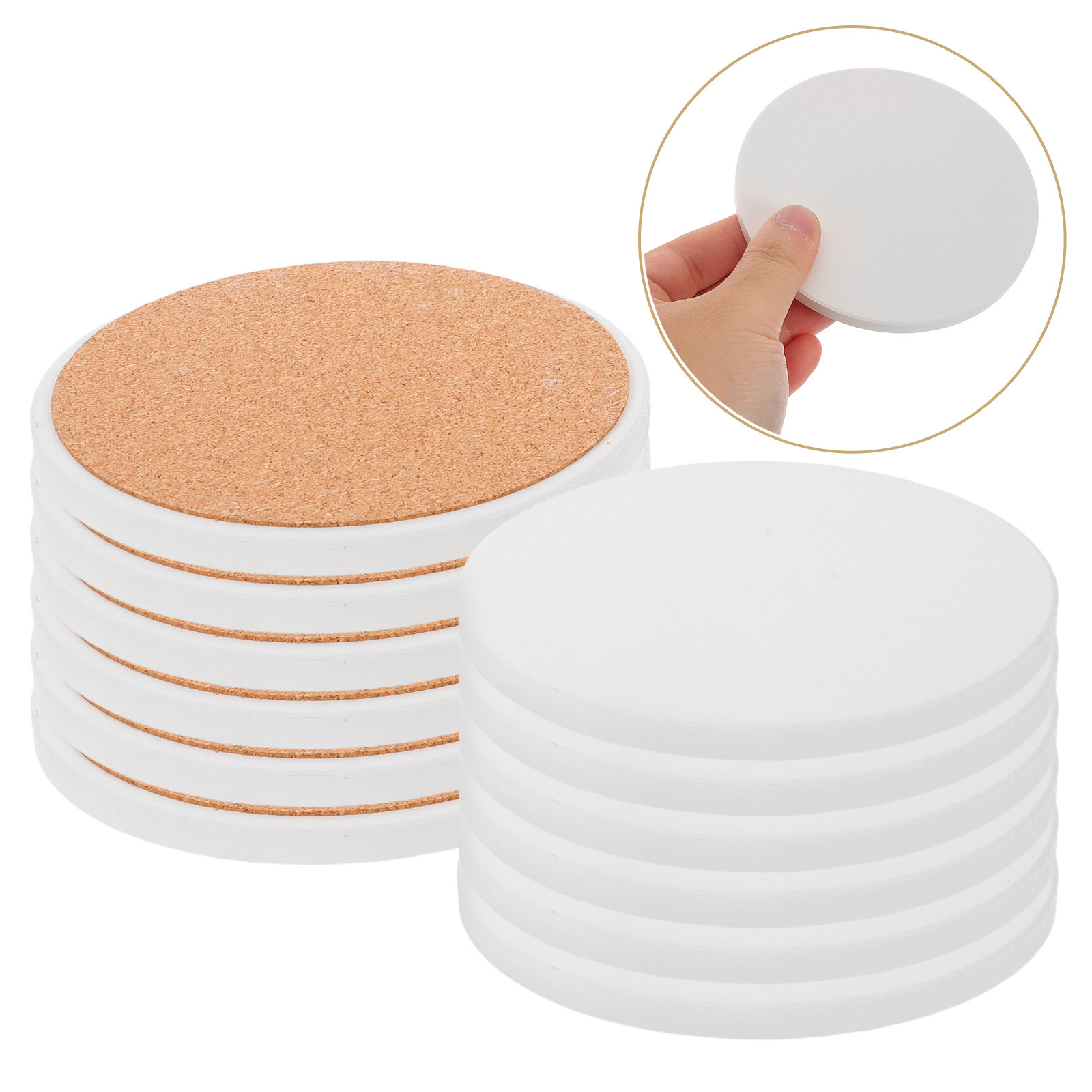 12Pcs Creative Drink Coasters  - đánh giá và giá Coaster Sublimation Blank
