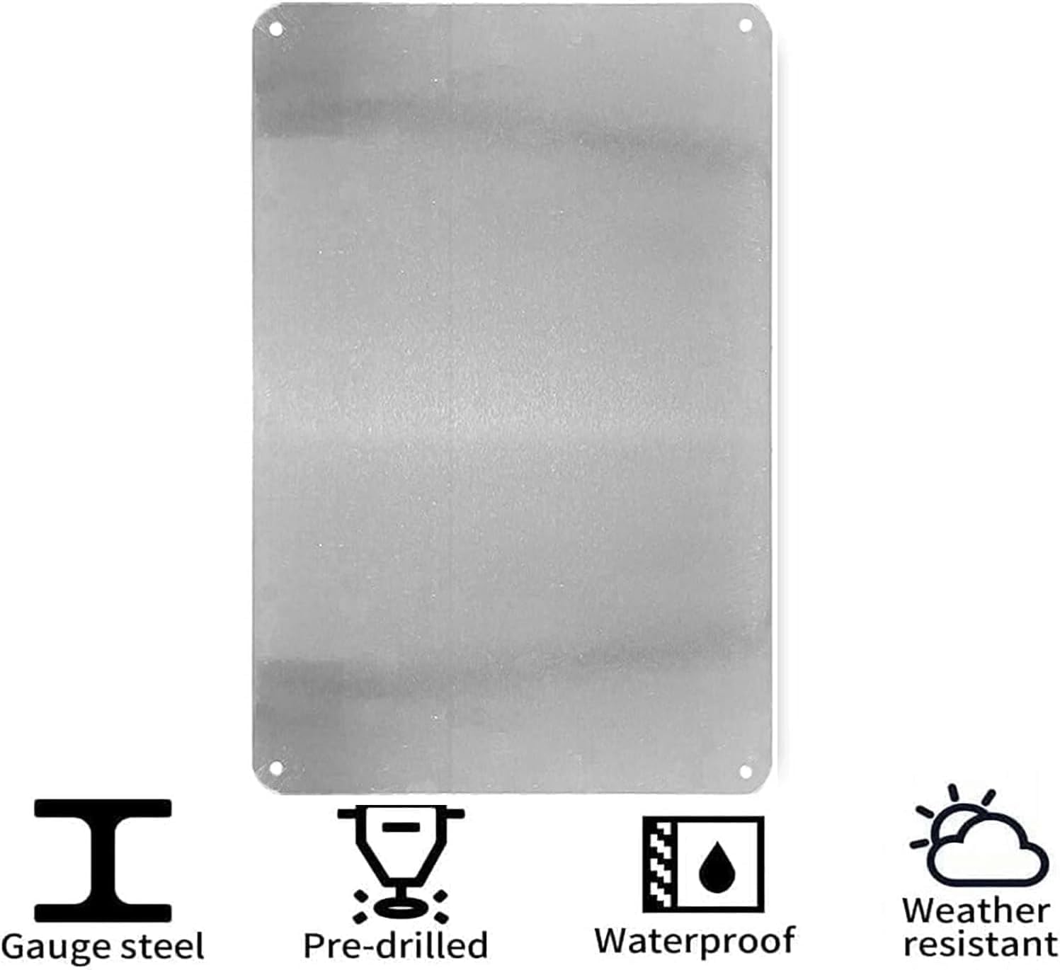 Metal Signs My Tool Rules Funn - đánh giá và giá Yard Sign Blank