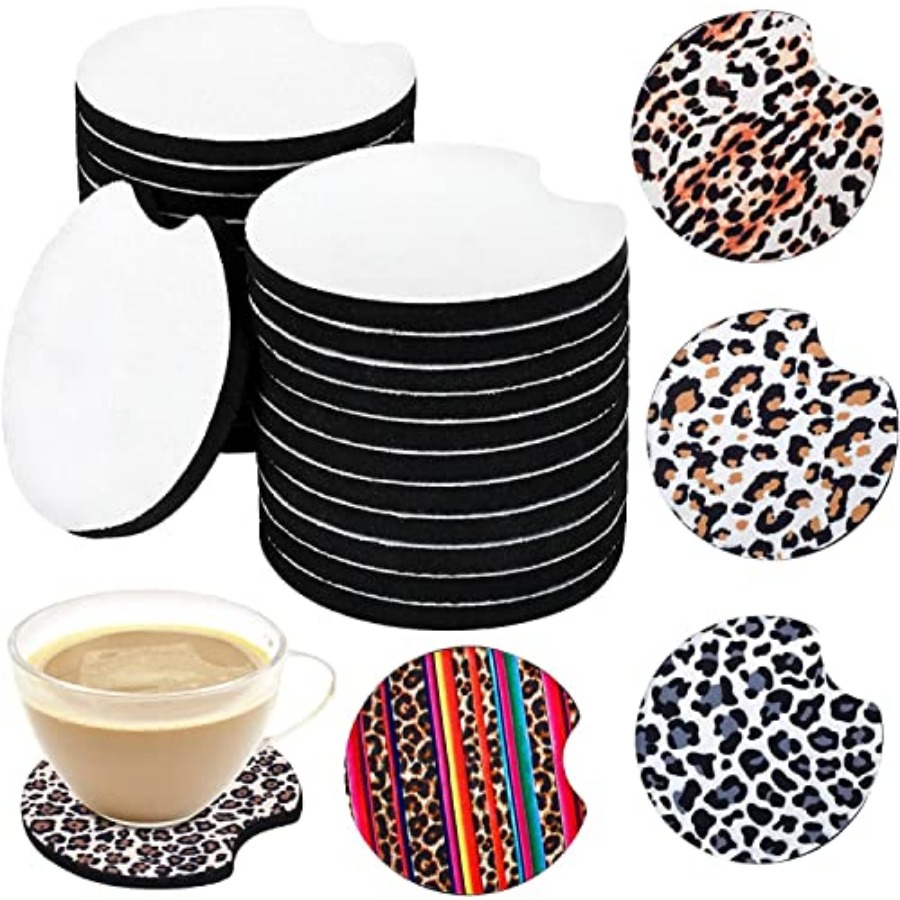 40PCS Sublimation Blank Car Co - đánh giá và giá Coaster Sublimation Blank