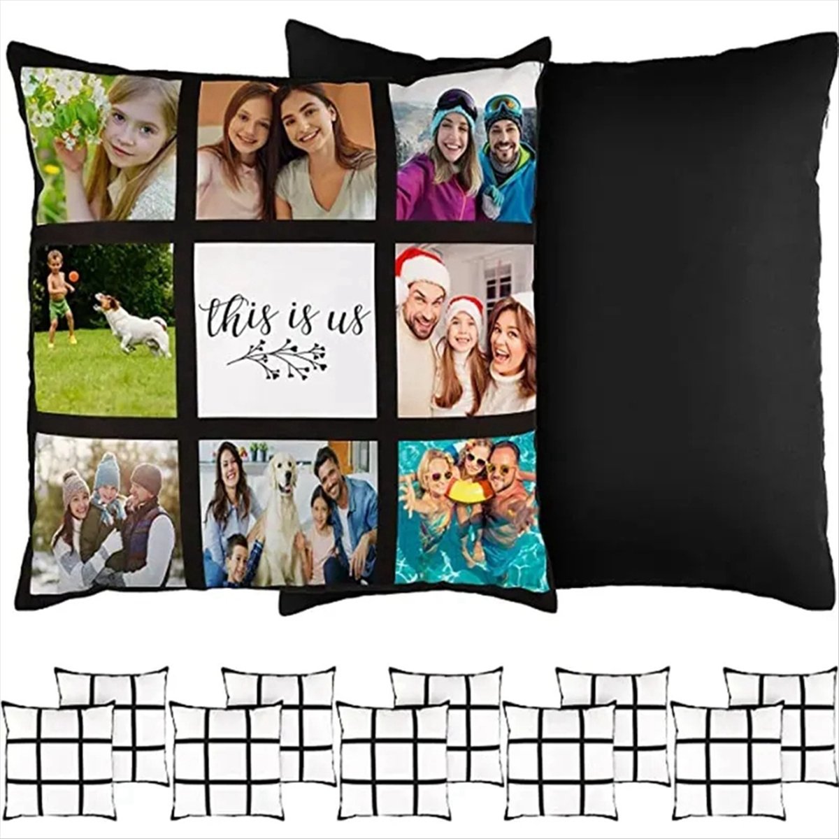 A75K 6Pcs Sublimation Blank Pa - đánh giá và giá Pillow Cover Sublimation