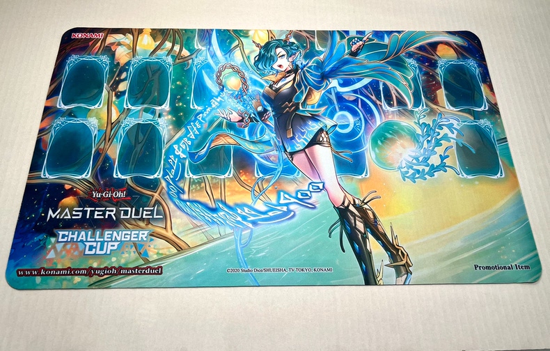 Yugioh Elfnote Tinia Play Mat  - đánh giá và giá Door Mat Blank
