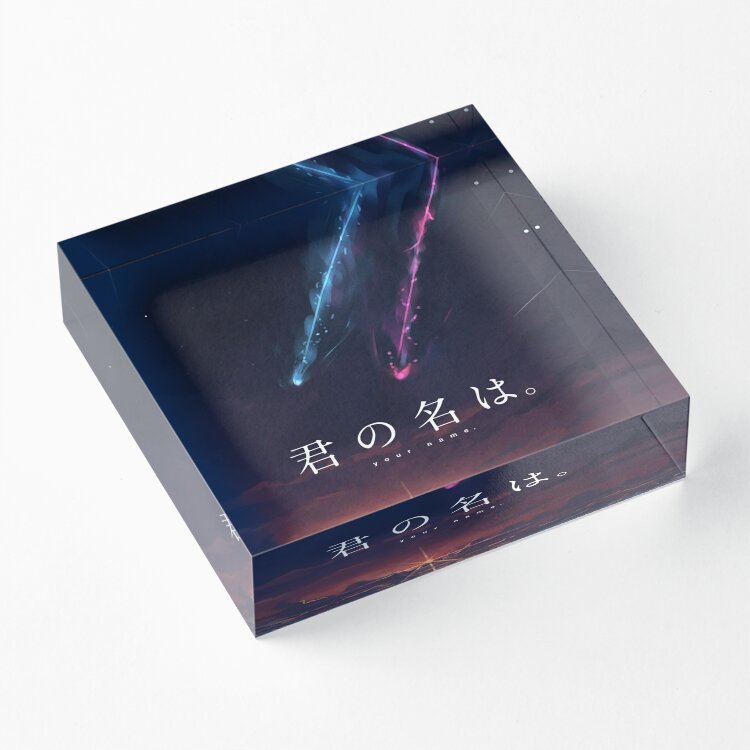 Your Name Kimi No Na Wa  Acryl - đánh giá và giá Photo Acrylic Block
