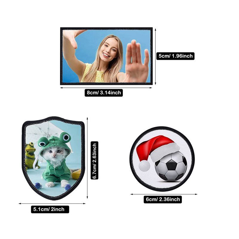 BAAJ-90Pc Sublimation Patches  - đánh giá và giá Hat Sublimation Blank