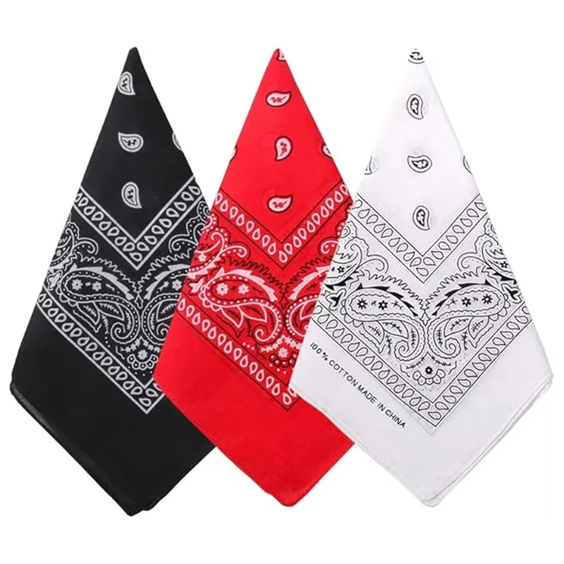 1pcs Hip Hop Cowboy Paisley Sc - đánh giá và giá Bandana Blank White