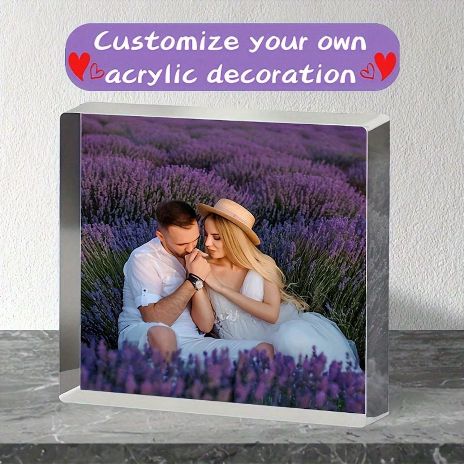 2D Flat Acrylic Photo Block -  - đánh giá và giá Photo Acrylic Block