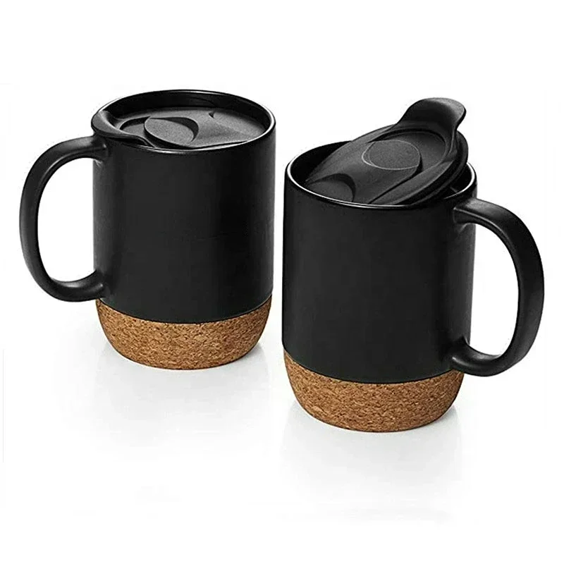 Coffee Mug with Cork Base Bott - đánh giá và giá Sublimation Mug White