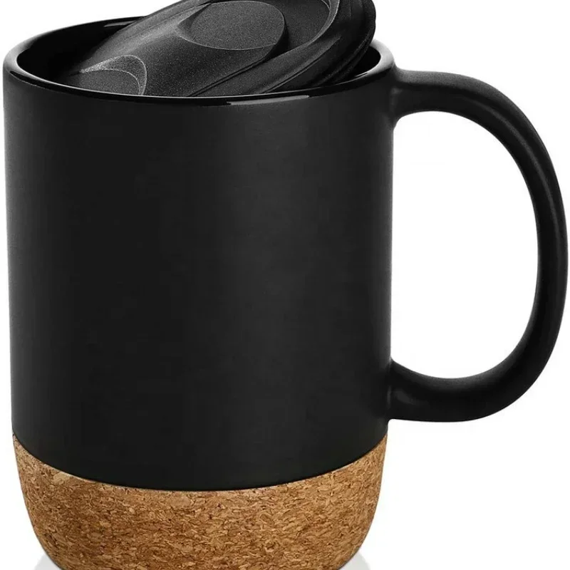 Coffee Mug with Cork Base Bott - đánh giá và giá Sublimation Mug White