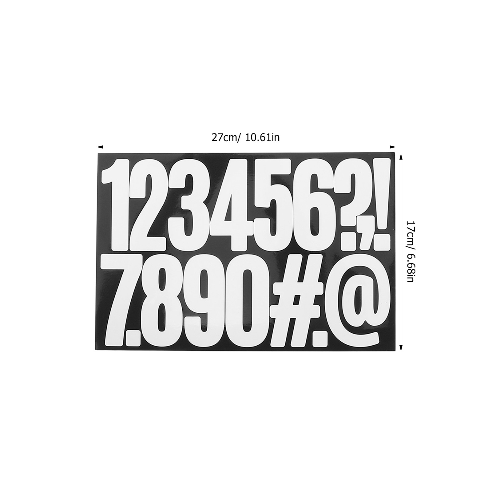 15 Sheets Large White Self Adh - đánh giá và giá Yard Sign Blank