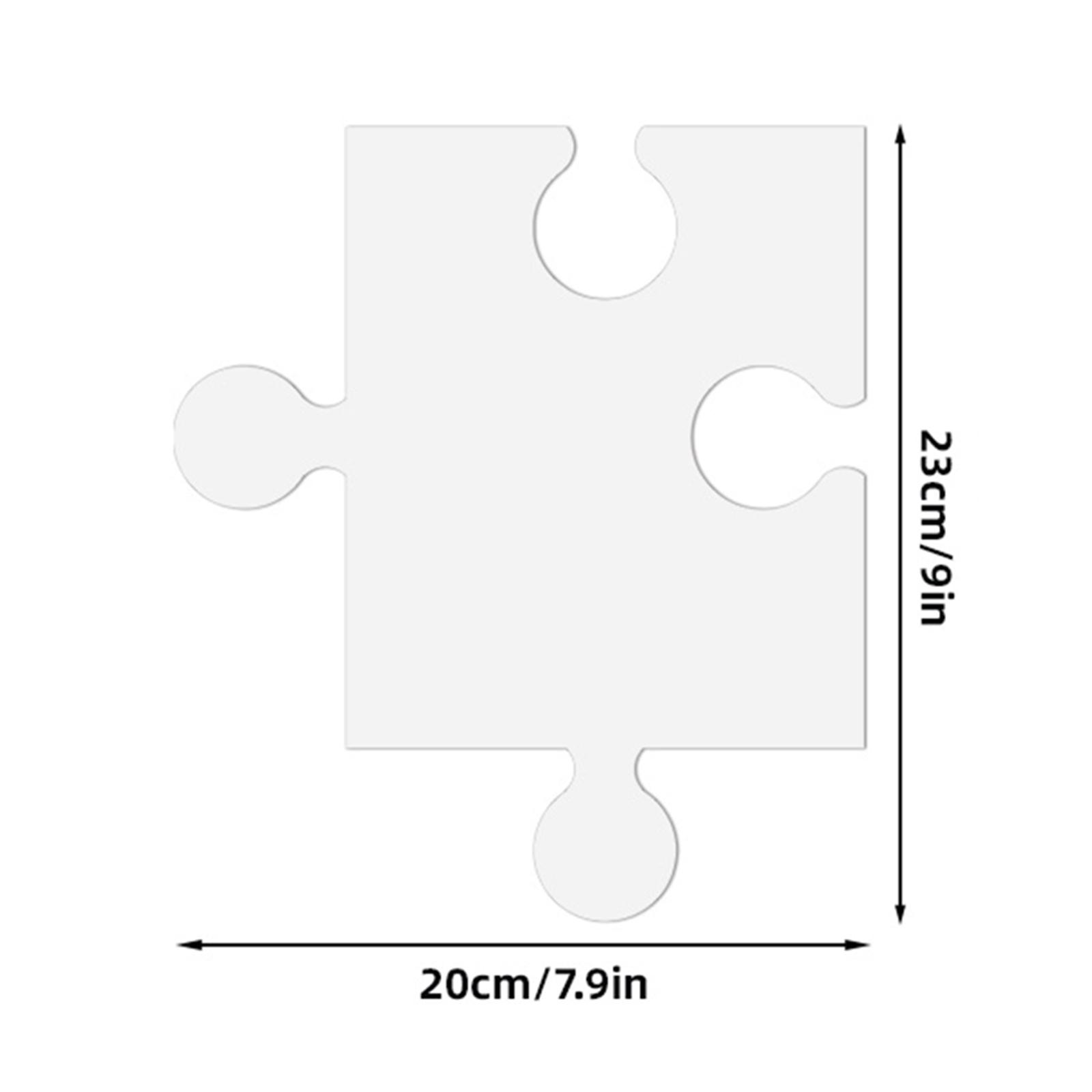 White Cardboard Blank Jigsaw P - đánh giá và giá Puzzle Blank White