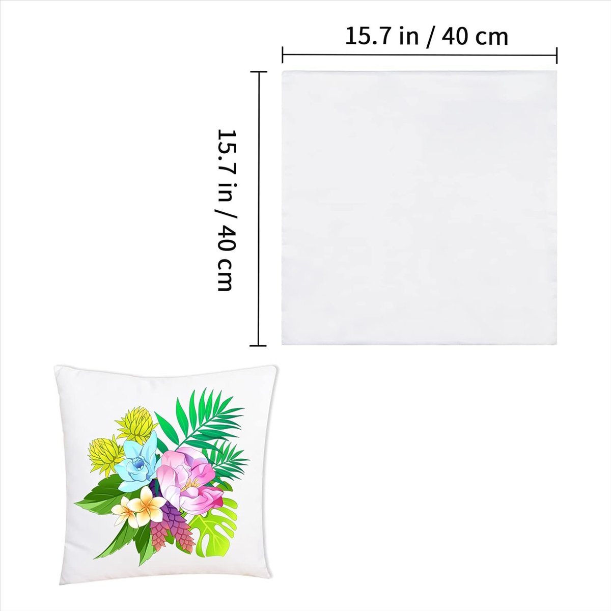 15 Pcs Sublimation Blanks Pill - đánh giá và giá Pillow Cover Sublimation