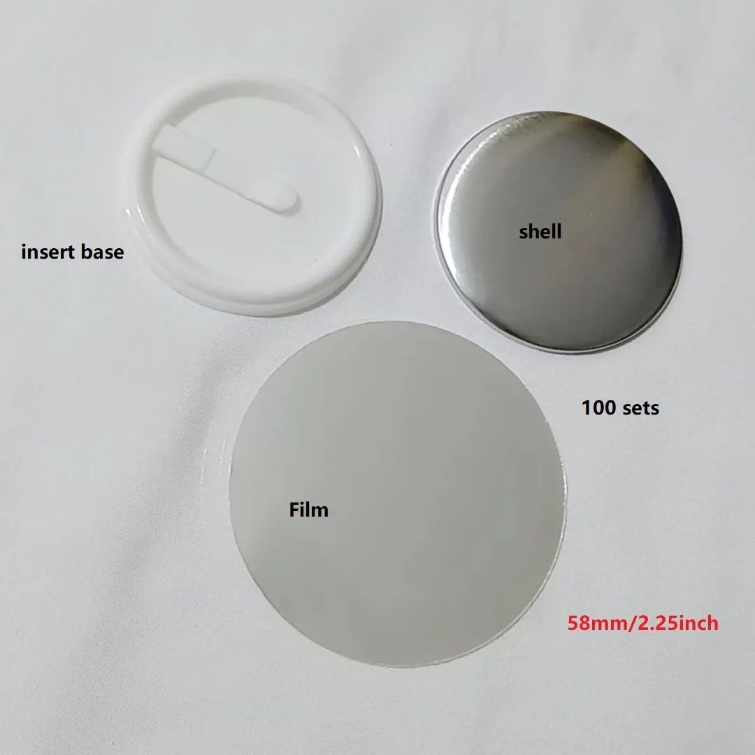 100pcs 58mm 2.25inch Insert bu - đánh giá và giá Button Badge Blank