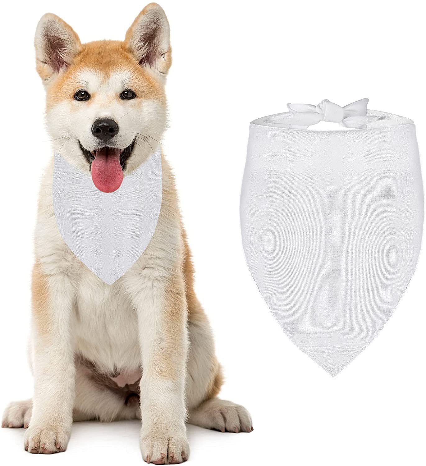 100 Pieces Sublimation Blank D - đánh giá và giá Bandana Blank White