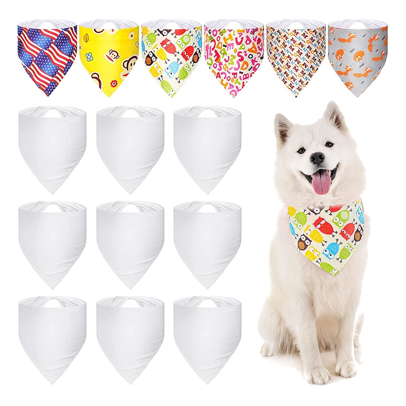 100 Pieces Sublimation Blank D - đánh giá và giá Bandana Blank White