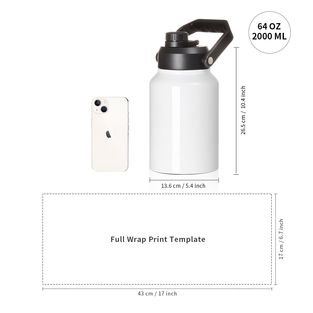 PYD Life USA Free Shipping 64  - đánh giá và giá Water Bottle Blank