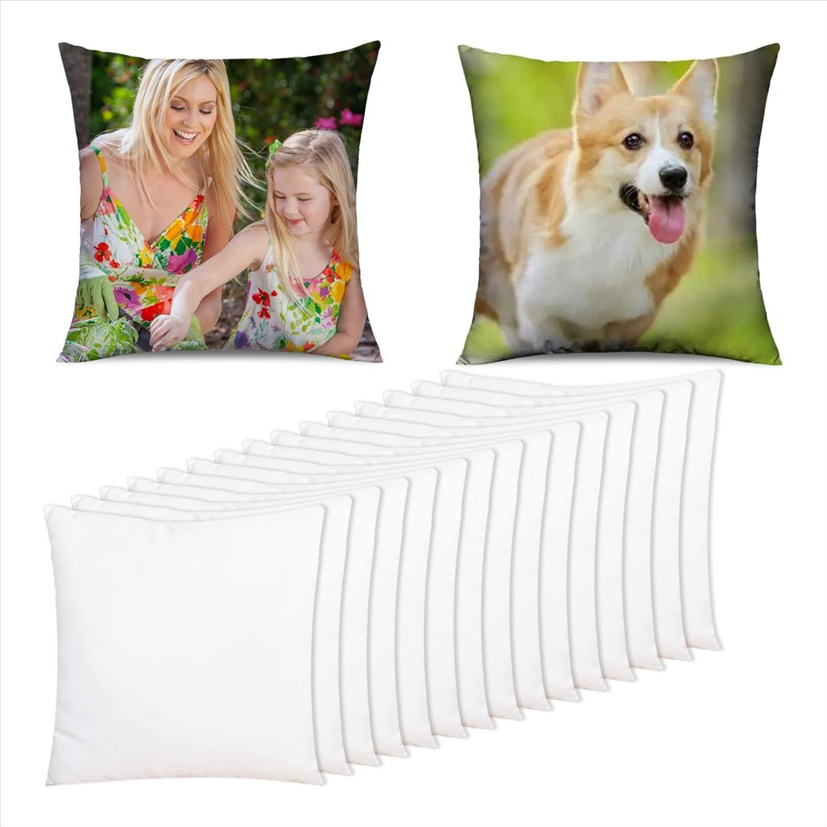 ABZT 15 Pcs Sublimation Blanks - đánh giá và giá Pillow Cover Sublimation