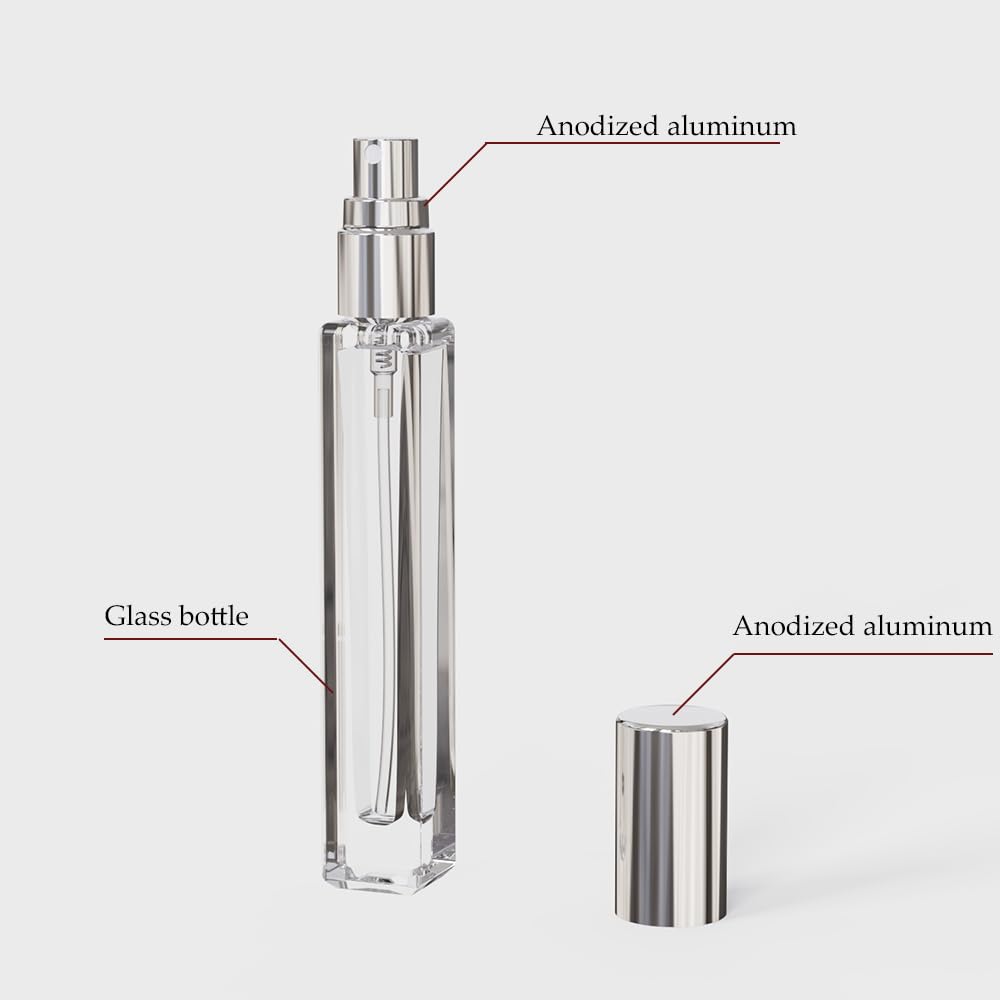 5-Piece Cologne Atomizer Empty - đánh giá và giá Water Bottle Blank
