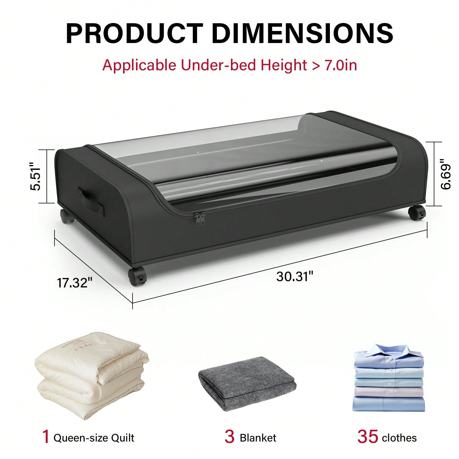 Underbed Storage Organizer Wit - đánh giá và giá Metal Photo Panel