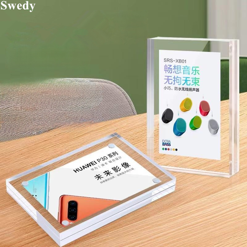 20MM Thick Magnetic Acrylic Si - đánh giá và giá Photo Acrylic Block