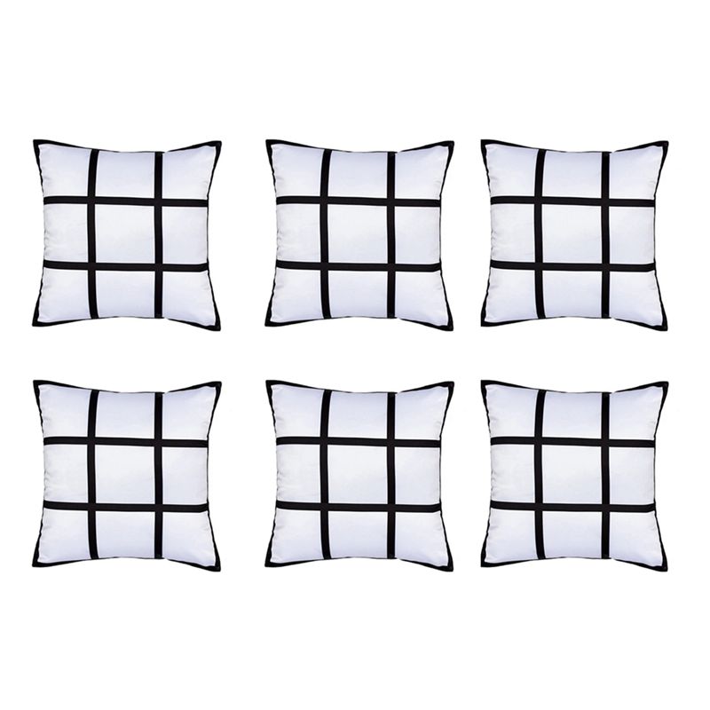 ABKJ-6Pcs Sublimation Blank Pa - đánh giá và giá Pillow Cover Sublimation