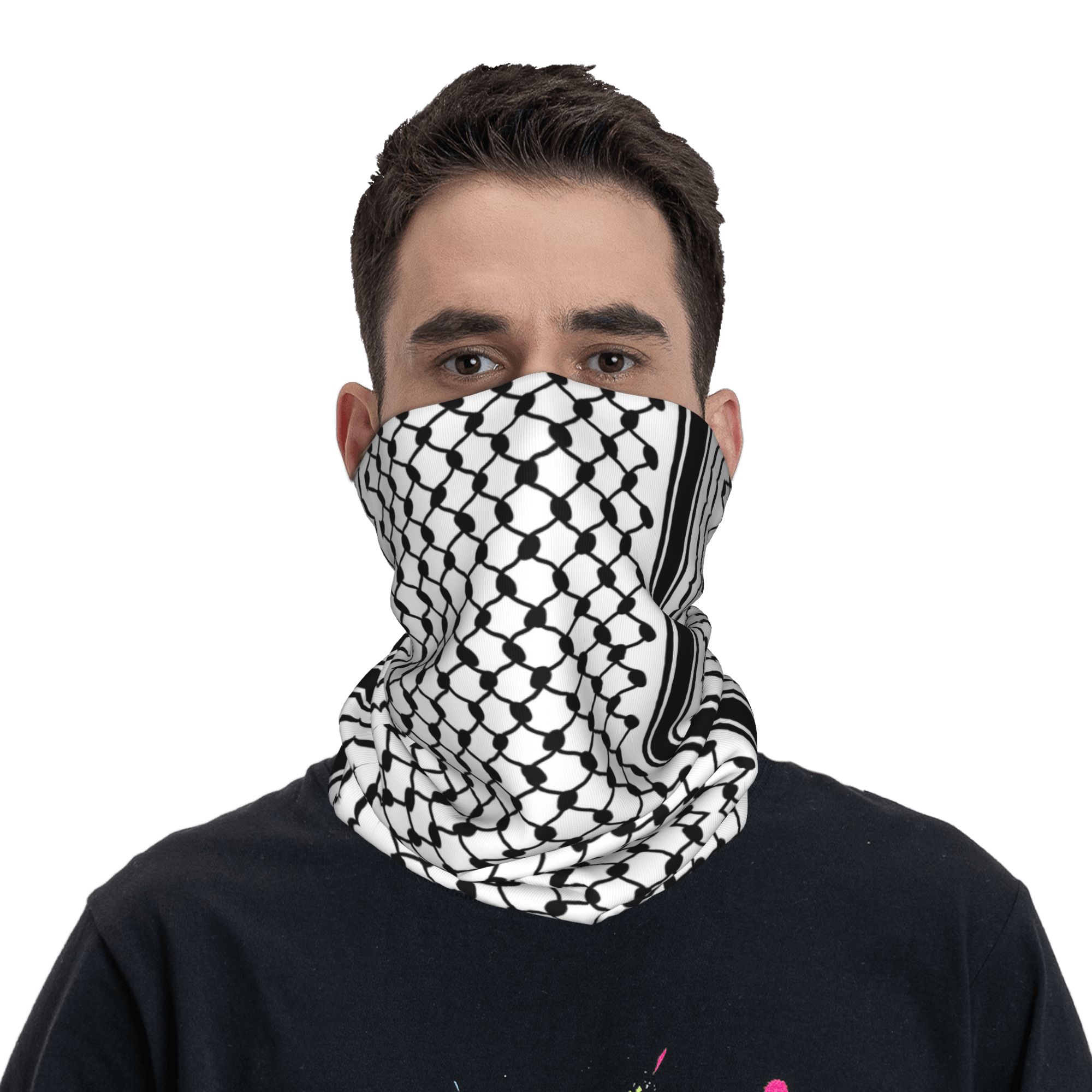 Shemagh Bandana Neck Gaiter Wi - đánh giá và giá Bandana Blank White