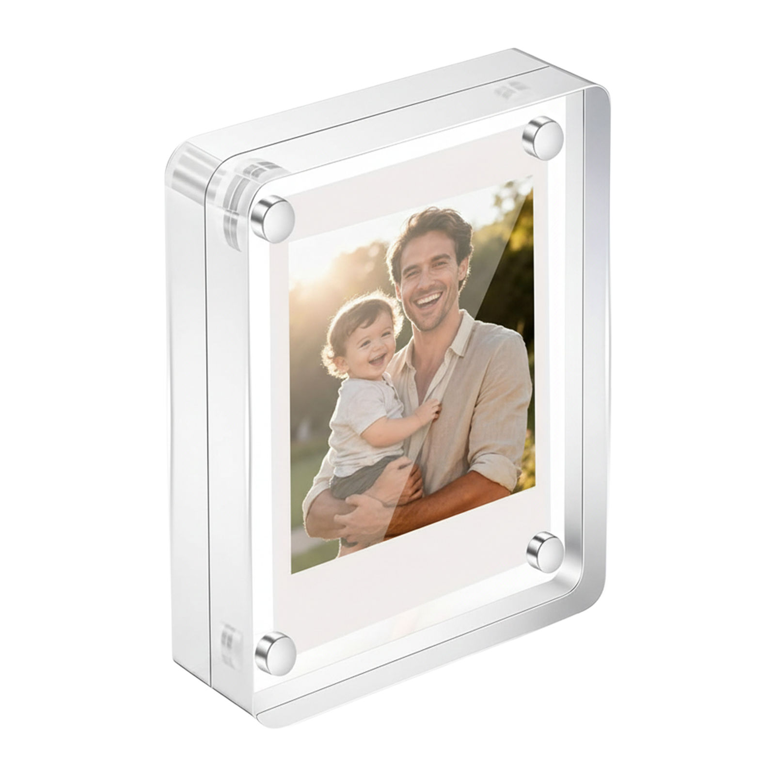 Acrylic Magnetic Photo Frame 2 - đánh giá và giá Photo Acrylic Block