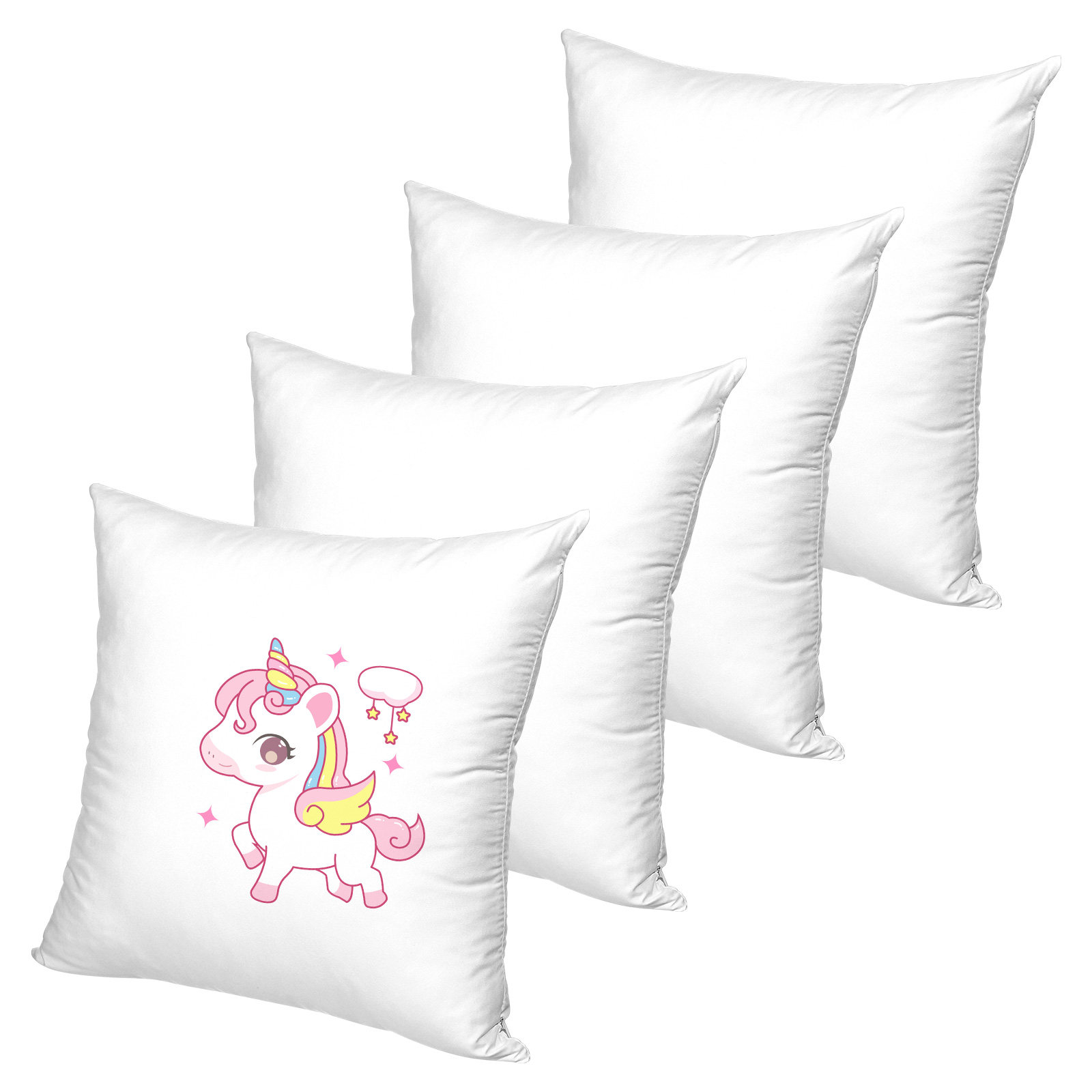 4Pcs Sublimation Pillow Cases  - đánh giá và giá Pillow Cover Sublimation