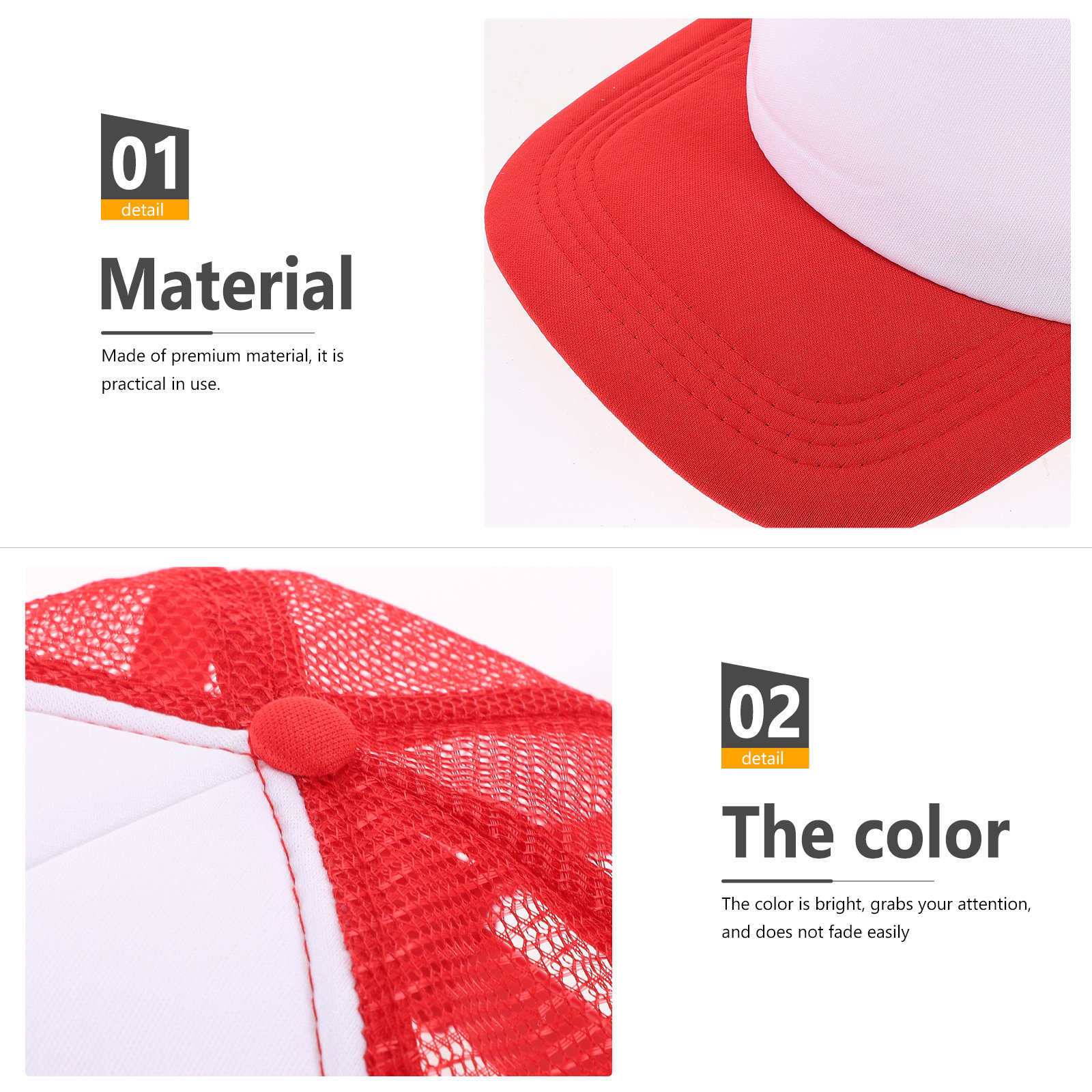 10Pcs Blank Baseball Hats Mesh - đánh giá và giá Hat Sublimation Blank