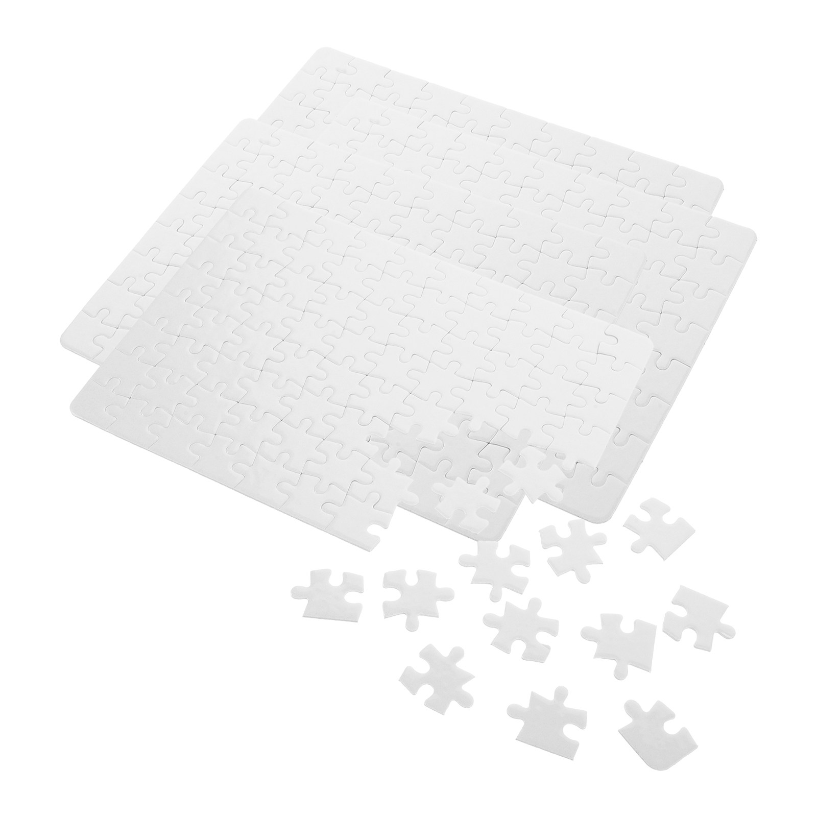 4Sheets Blank Puzzle Pieces Cr - đánh giá và giá Puzzle Blank White