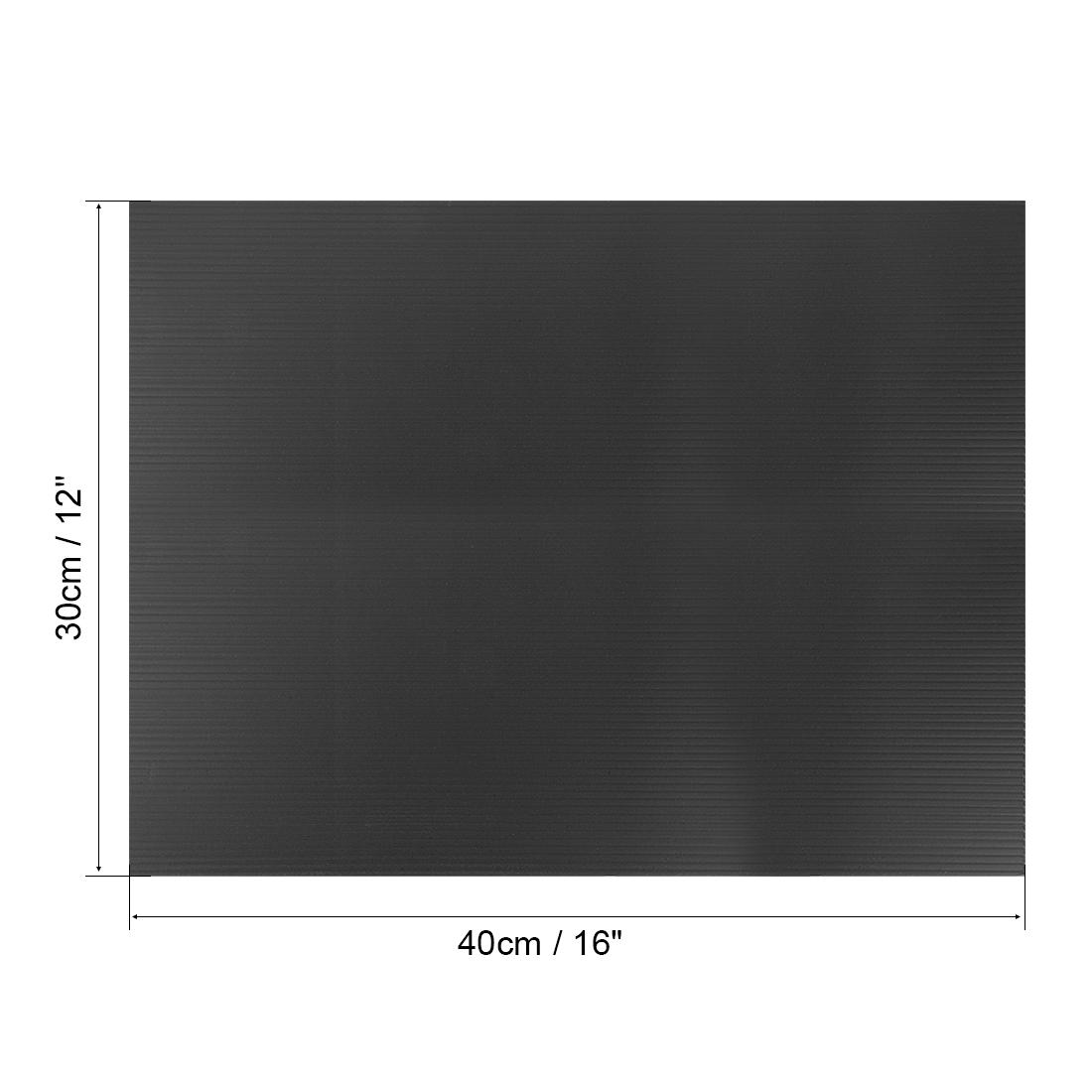 Uxcell Tôn Tấm Nhựa 3Mm Đen Tr - đánh giá và giá Yard Sign Blank