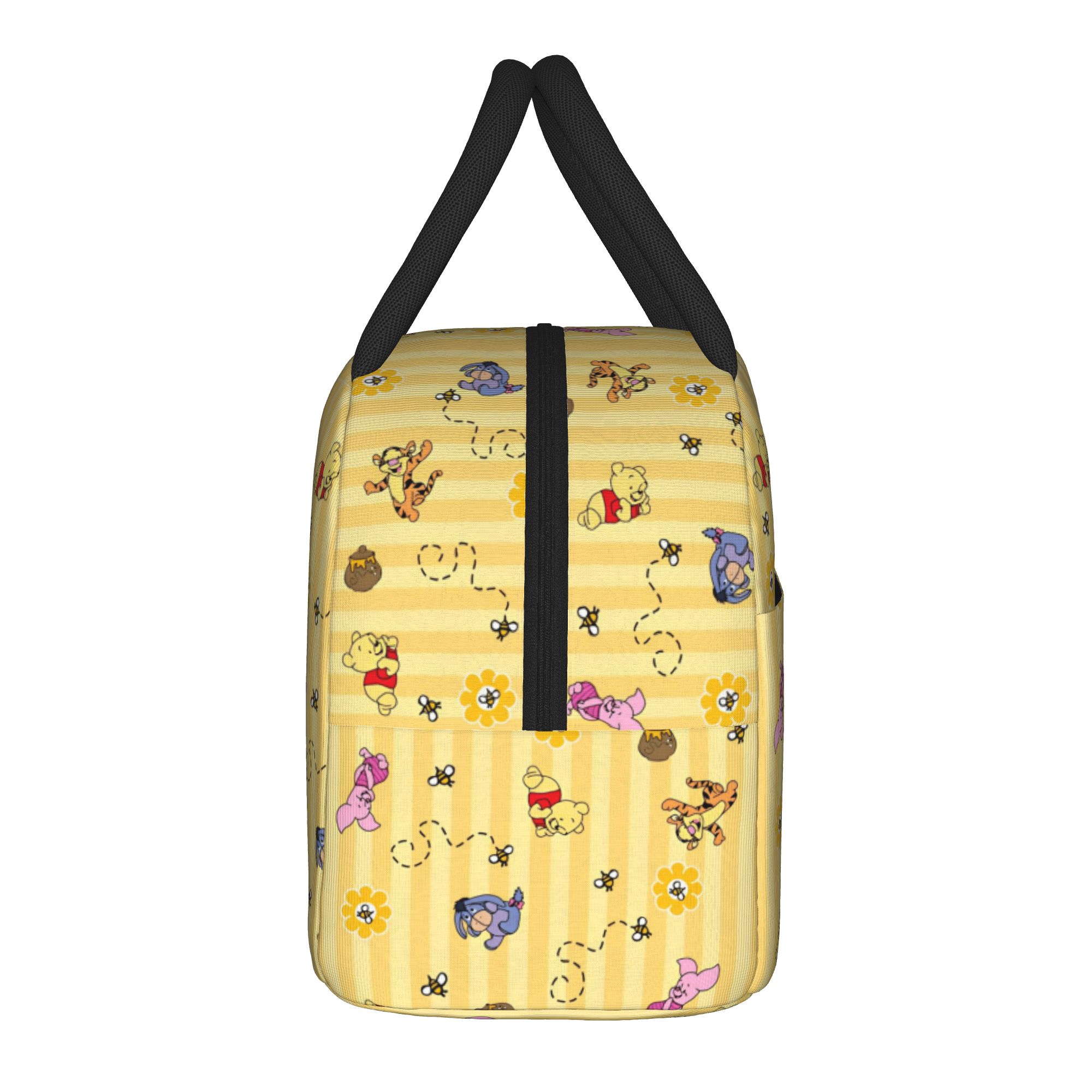 Cute Honey And Bee Insulated L - đánh giá và giá Tote Bag Sublimation