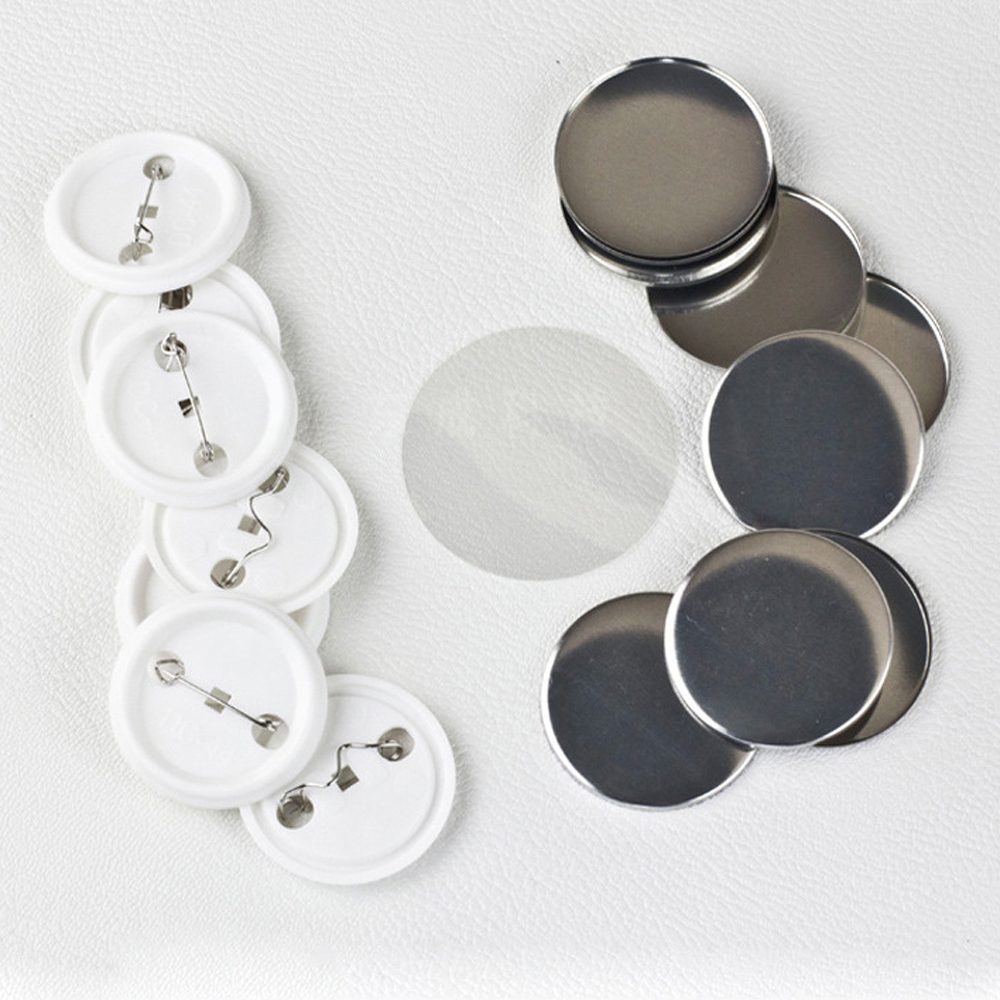 100 Cái/bộ Nhựa Trống Huy Hiệu - đánh giá và giá Button Badge Blank